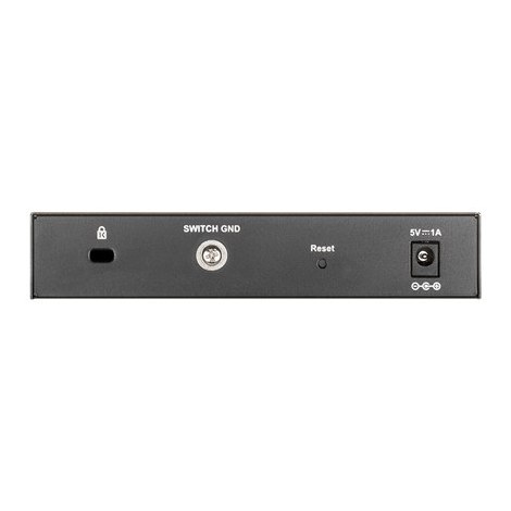 D-Link | Smart Gigabit Ethernet Switch | DGS-1100-08V2 | Managed | Desktop | 1 Gbps (RJ-45) ports quantity | SFP ports quantity - 3